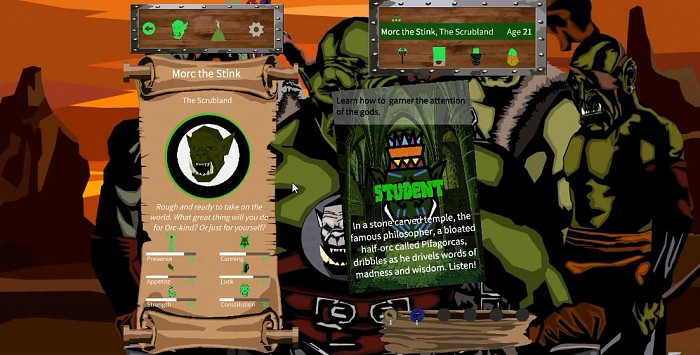 Скриншот из игры Green: An Orc's Life