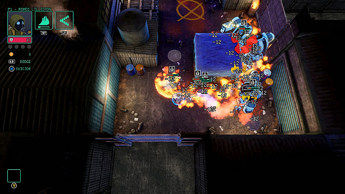 Скриншот из игры HyperParasite