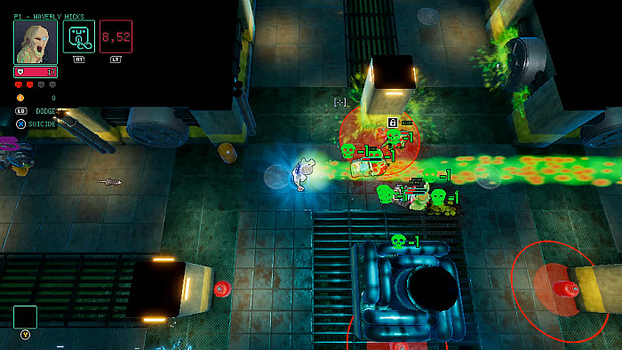 Скриншот из игры HyperParasite