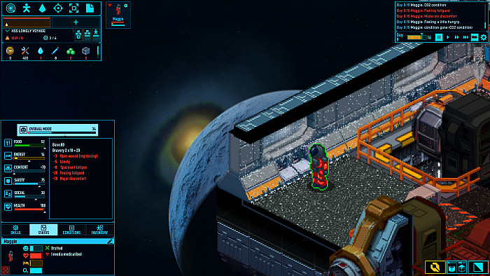 Скриншот из игры Space Haven