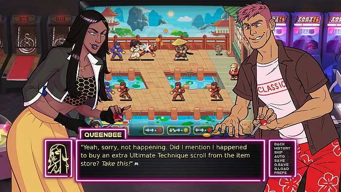 Скриншот из игры Arcade Spirits