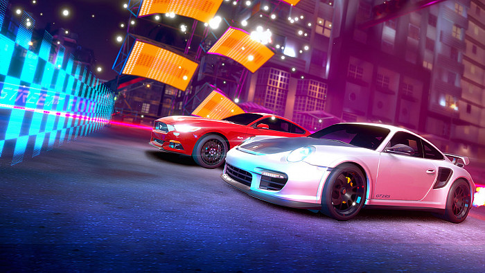 Скриншот из игры Forza Street