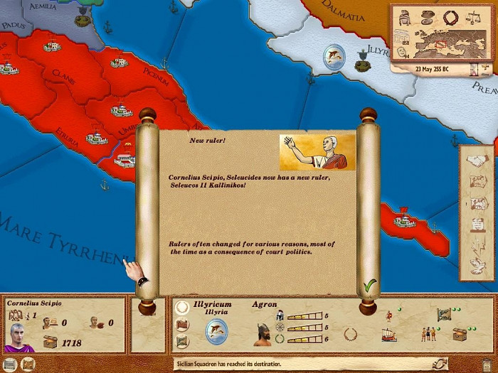 Скриншот из игры Pax Romana