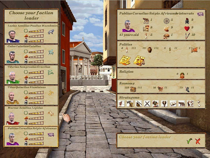 Скриншот из игры Pax Romana