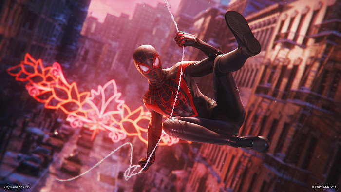 Скриншот из игры Spider-Man: Miles Morales