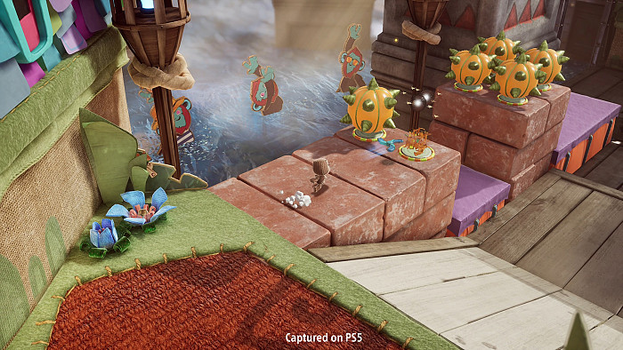Скриншот из игры Sackboy: A Big Adventure