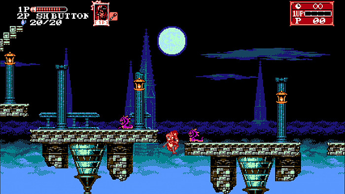 Скриншот из игры Bloodstained: Curse of the Moon 2