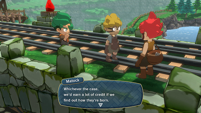 Скриншот из игры Little Town Hero