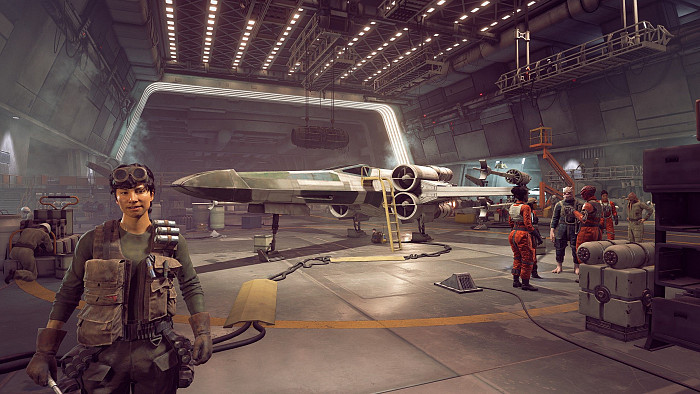 Скриншот из игры Star Wars: Squadrons
