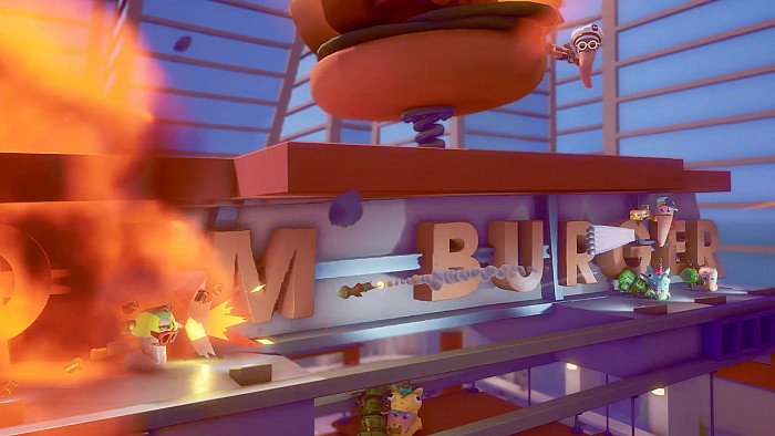 Скриншот из игры Worms Rumble