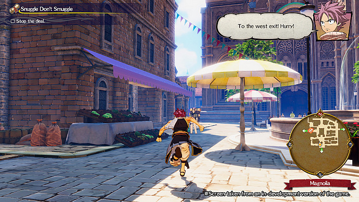 Скриншот из игры Fairy Tail