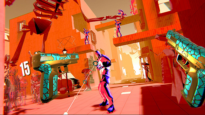 Скриншот из игры Pistol Whip