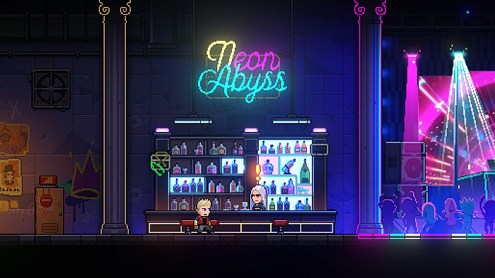 Скриншот из игры Neon Abyss