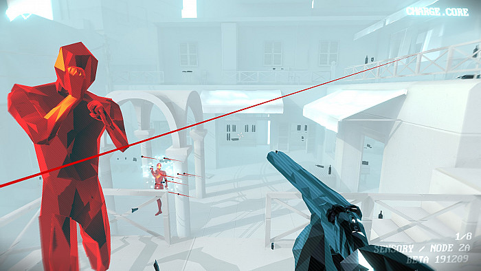 Скриншот из игры Superhot: Mind Control Delete