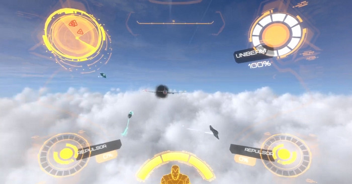 Скриншот из игры Marvel's Iron Man VR
