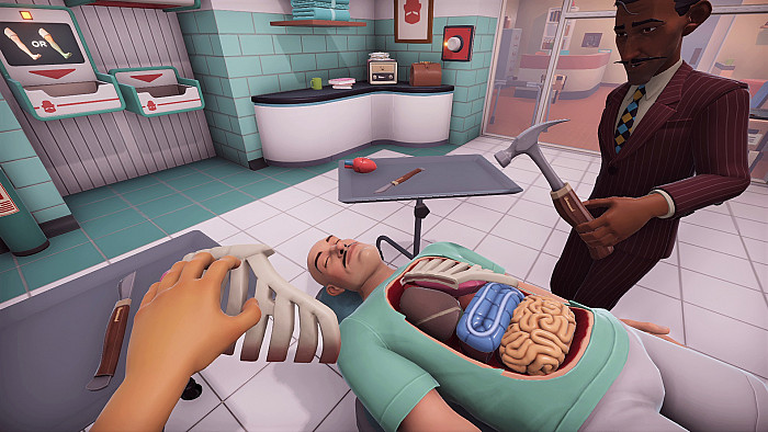 Скриншот из игры Surgeon Simulator 2