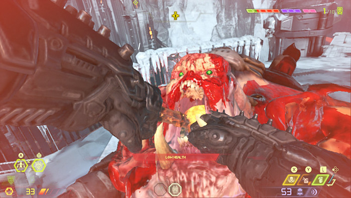 Скриншот из игры DOOM Eternal (Switch)
