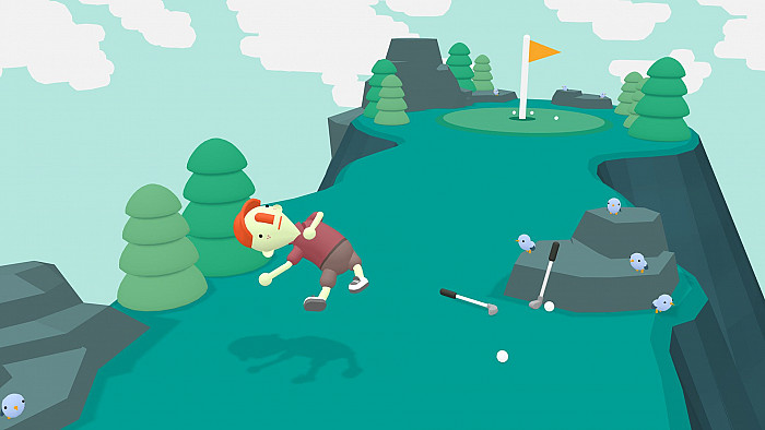 Скриншот из игры What the Golf?