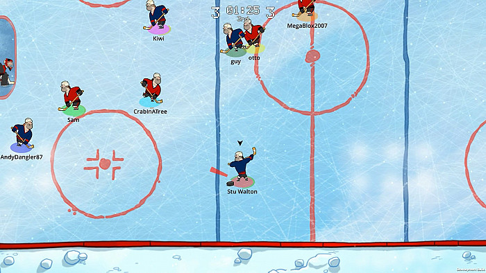 Скриншот из игры Hoser Hockey