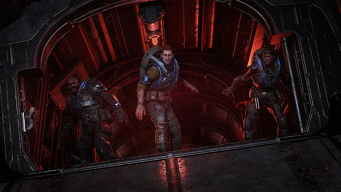 Скриншот из игры Gears 5: Hivebusters