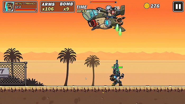 Скриншот из игры Metal Commando