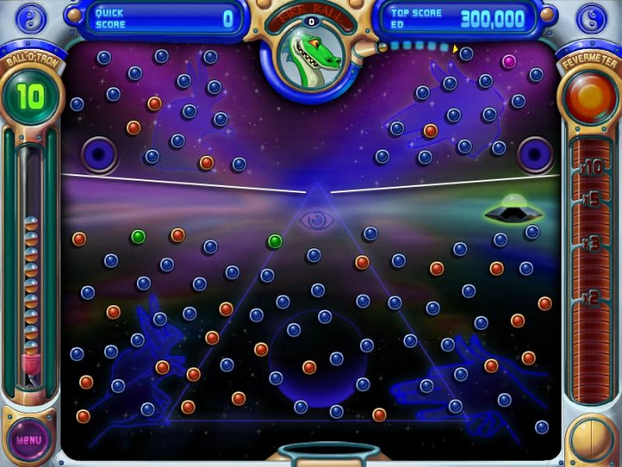 Скриншот из игры Peggle