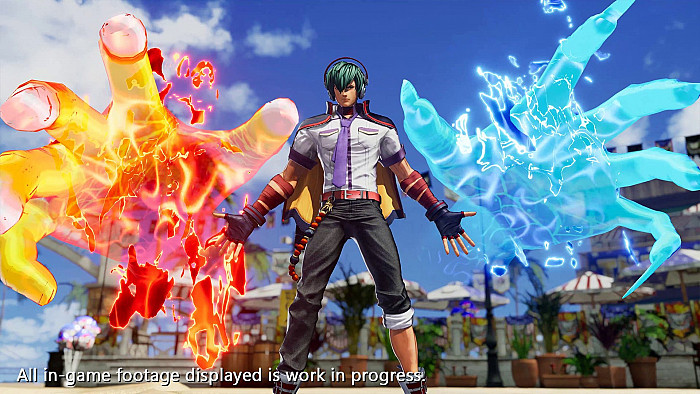 Скриншот из игры The King of Fighters XV
