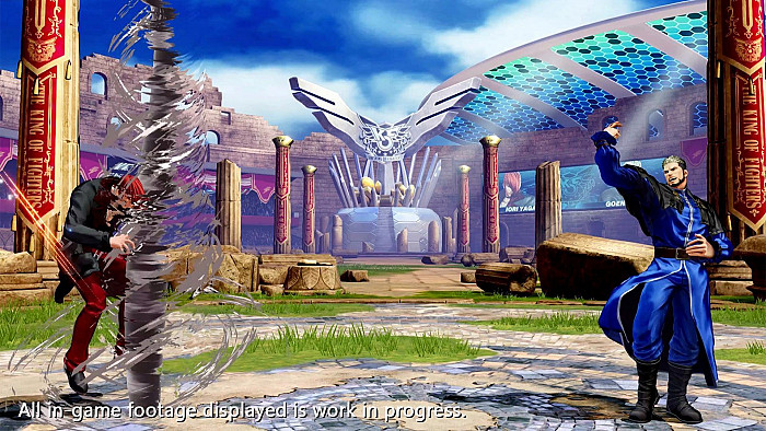 Скриншот из игры The King of Fighters XV