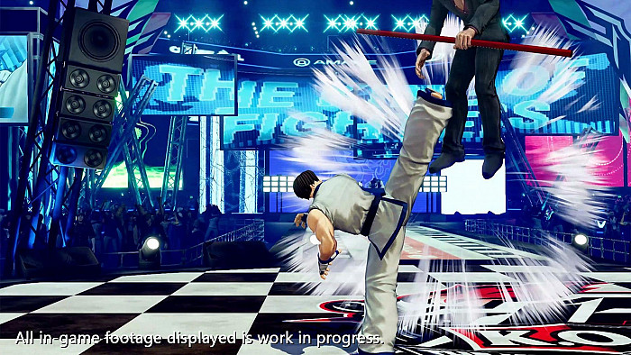 Скриншот из игры The King of Fighters XV