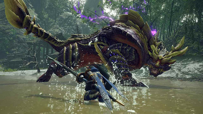 Скриншот из игры Monster Hunter Rise