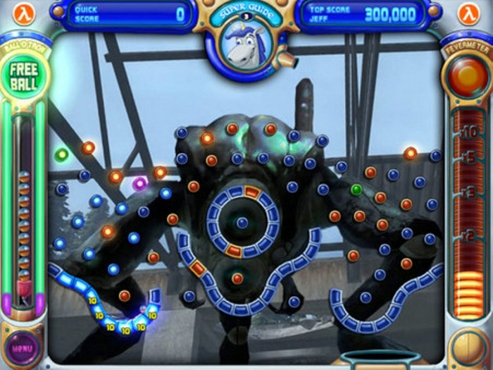 Скриншот из игры Peggle Extreme