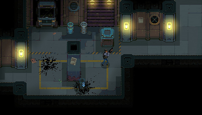 Скриншот из игры Disjunction