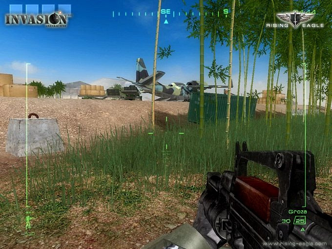 Скриншот из игры Rising Eagle: Futuristic Infantry Warfare