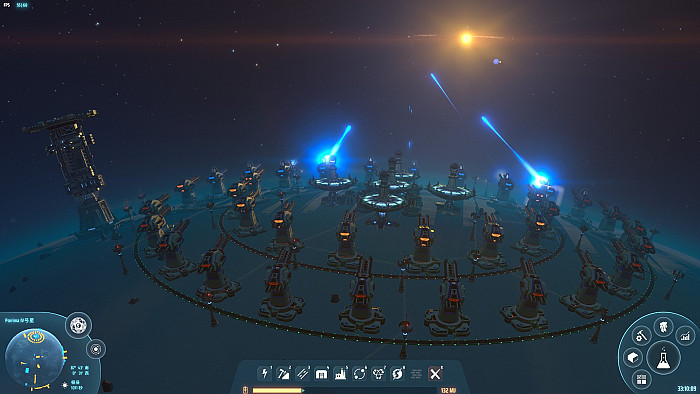 Скриншот из игры Dyson Sphere Program