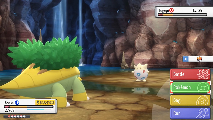 Скриншот из игры Pokemon Brilliant Diamond and Shining Pearl