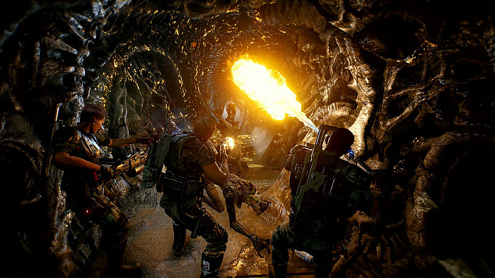 Скриншот из игры Aliens: Fireteam
