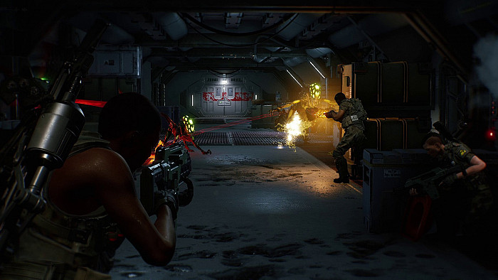 Скриншот из игры Aliens: Fireteam