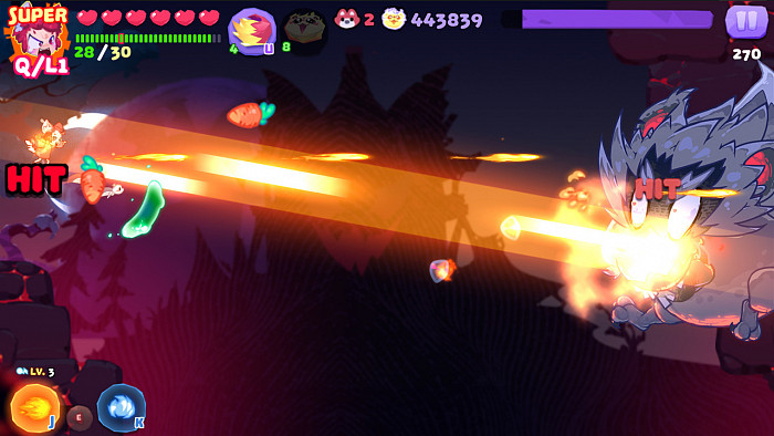 Скриншот из игры Moolii's Dreamland