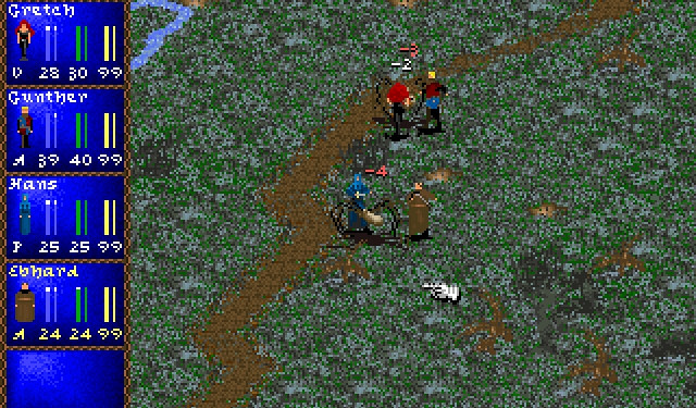 Скриншот из игры Darklands