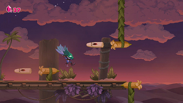 Скриншот из игры Kaze and the Wild Masks