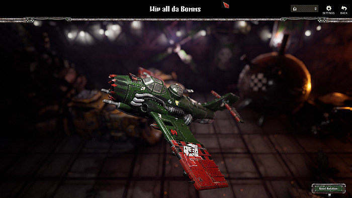 Скриншот из игры Warhammer 40,000: Dakka Squadron - Flyboyz Edition