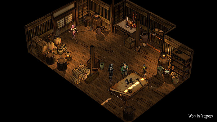 Скриншот из игры Shadow Tactics: Blades of the Shogun - Aiko's Choice