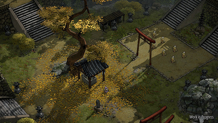 Скриншот из игры Shadow Tactics: Blades of the Shogun - Aiko's Choice