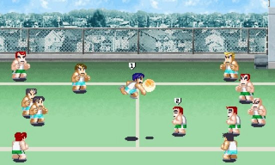 Скриншот из игры River City Dodgeball All-Stars