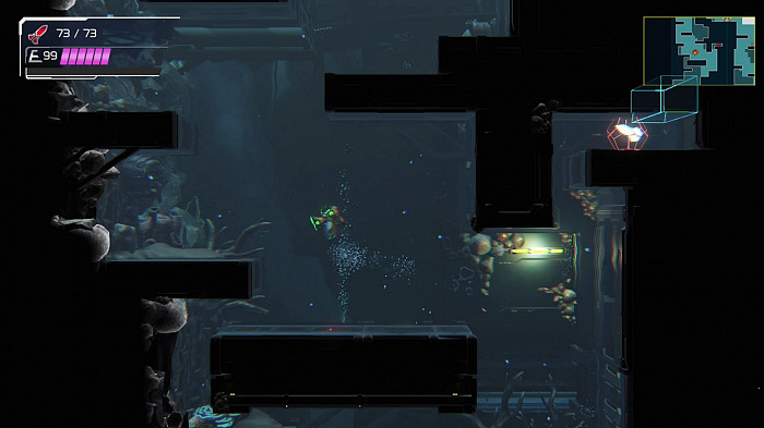 Скриншот из игры Metroid Dread