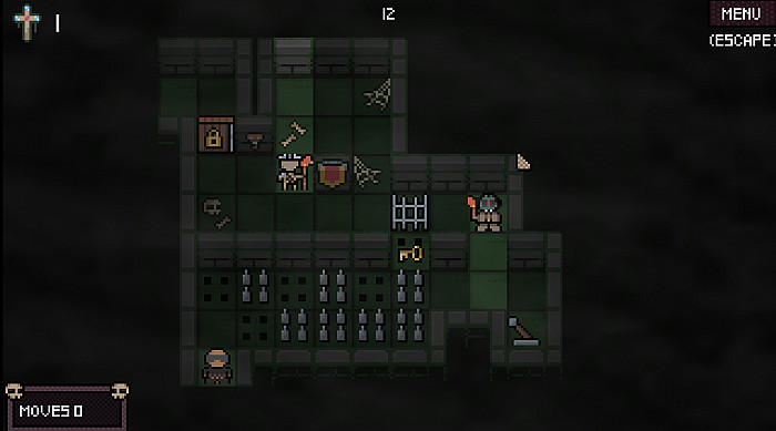 Скриншот из игры Dark Crypt