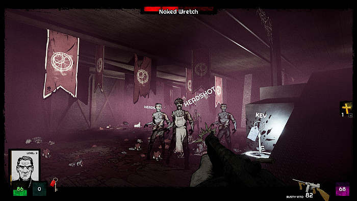 Скриншот из игры Forgive Me Father