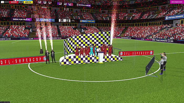 Скриншот из игры Football Manager 2022