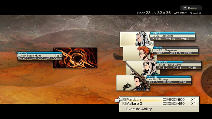 Скриншот из игры Dungeon Encounters
