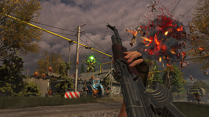Скриншот из игры Serious Sam: Siberian Mayhem